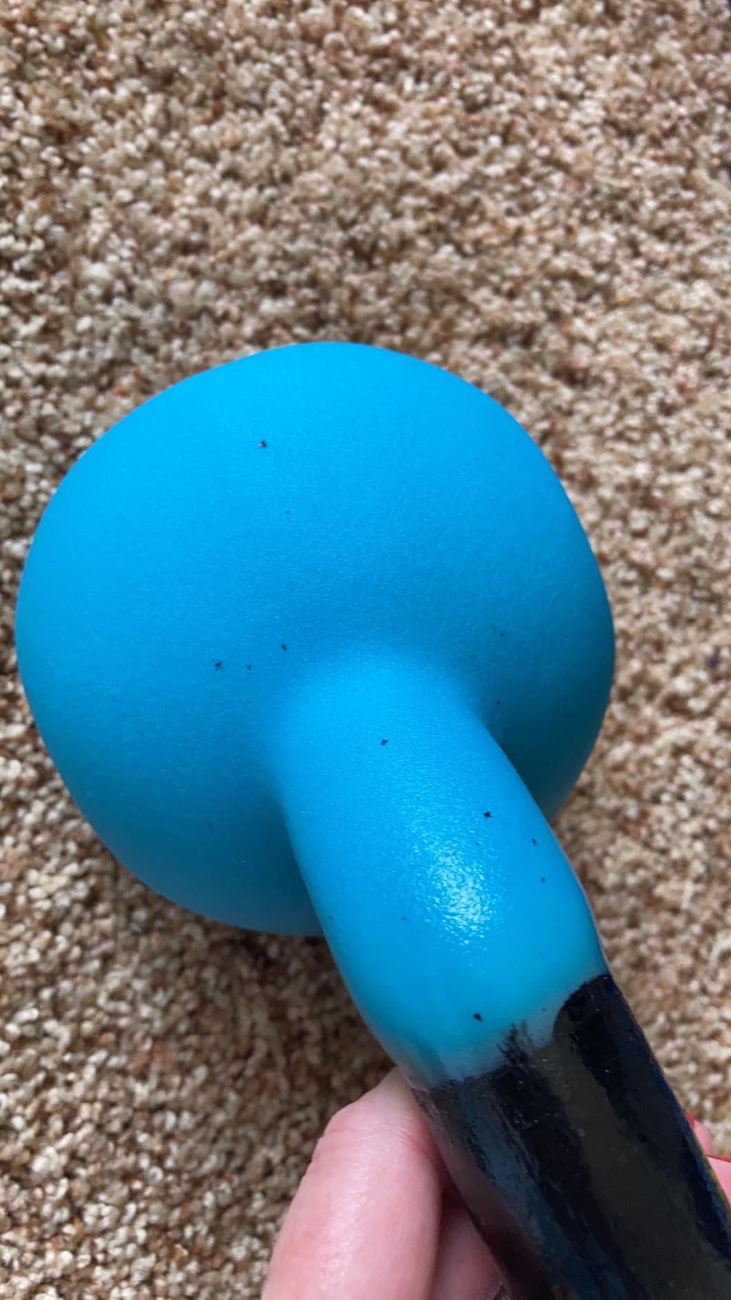 RitFit Neoprene Coated Kettlebell Weight Set, Solid Cast Iron customer photo 2