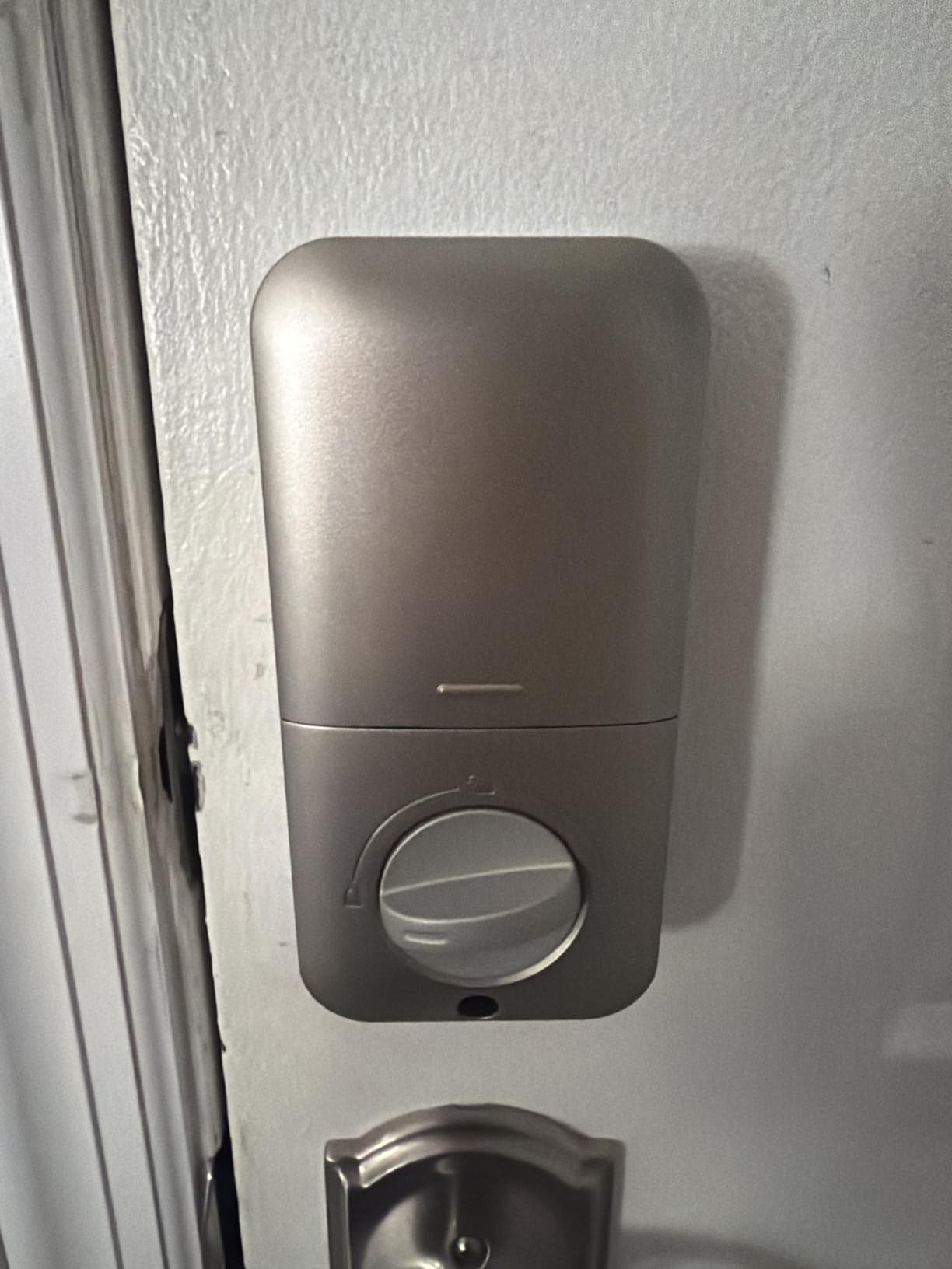 TEEHO TE001 Keyless Entry Deadbolt with Keypad for Front Door, Matte Black customer photo 2