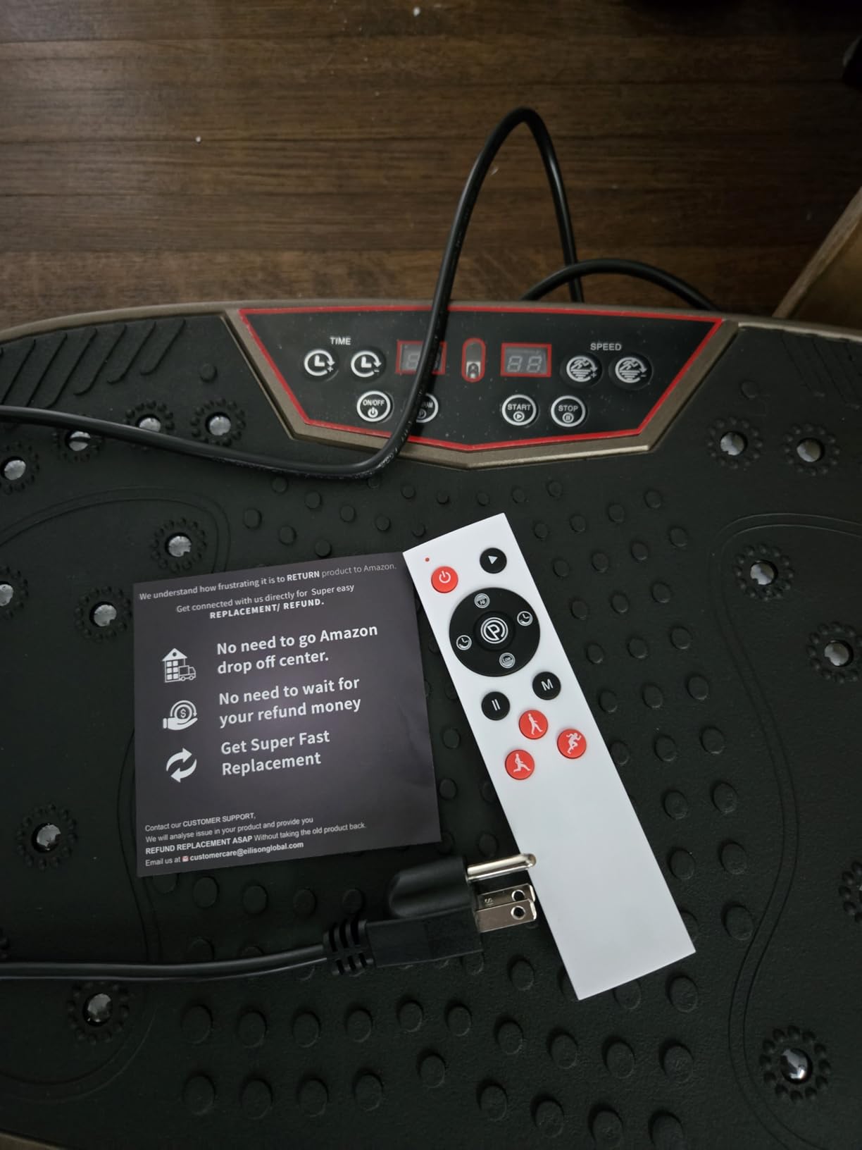 EILISON FitMaxx 3D XL Vibration Plate Exercise Machine with 120 Speeds customer photo 2