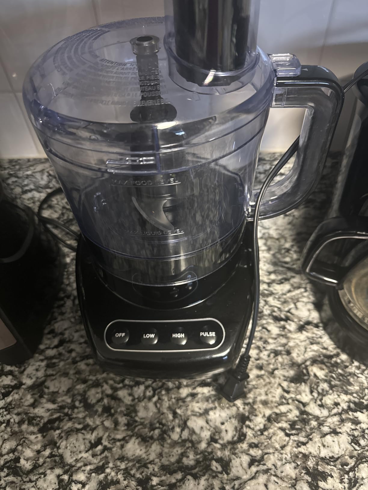 BLACK+DECKER Food Processor and Vegetable Chopper, Stainless Steel Blade, 8-Cup Capacity, 450W Power with Attachments to Shred, Slice, Mince, Grind, and Puree | Food Processor with easy assembly, chopping, slicing, shredding, 2 speeds, pulse & dishwasher-safe. customer photo 1
