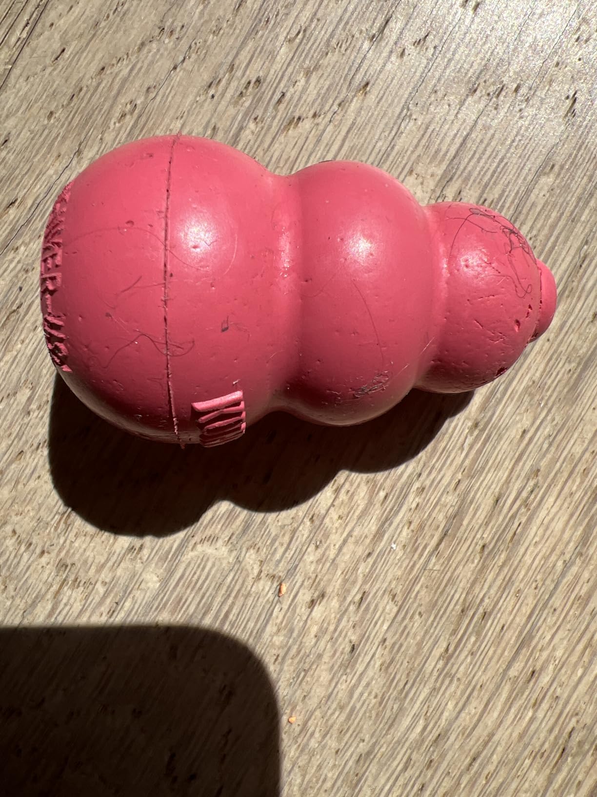 KONG Puppy, Natural Rubber Teething Chew Toy, for Small Puppies, Pink | Gentle Natural Teething Rubber Toy, Stuffable for Treats & Built for Chewing & Fetch with Growing Puppies customer photo 2