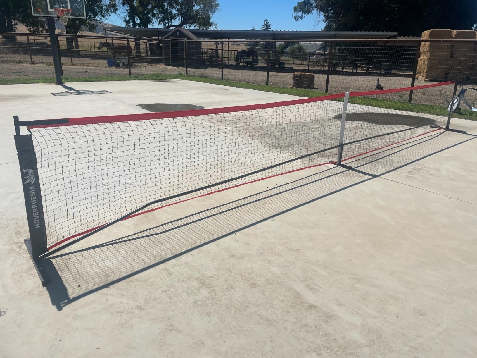Portable Pickleball Net Set, 22FT Pickle Ball Net with Paddle Set of 4 customer photo 1