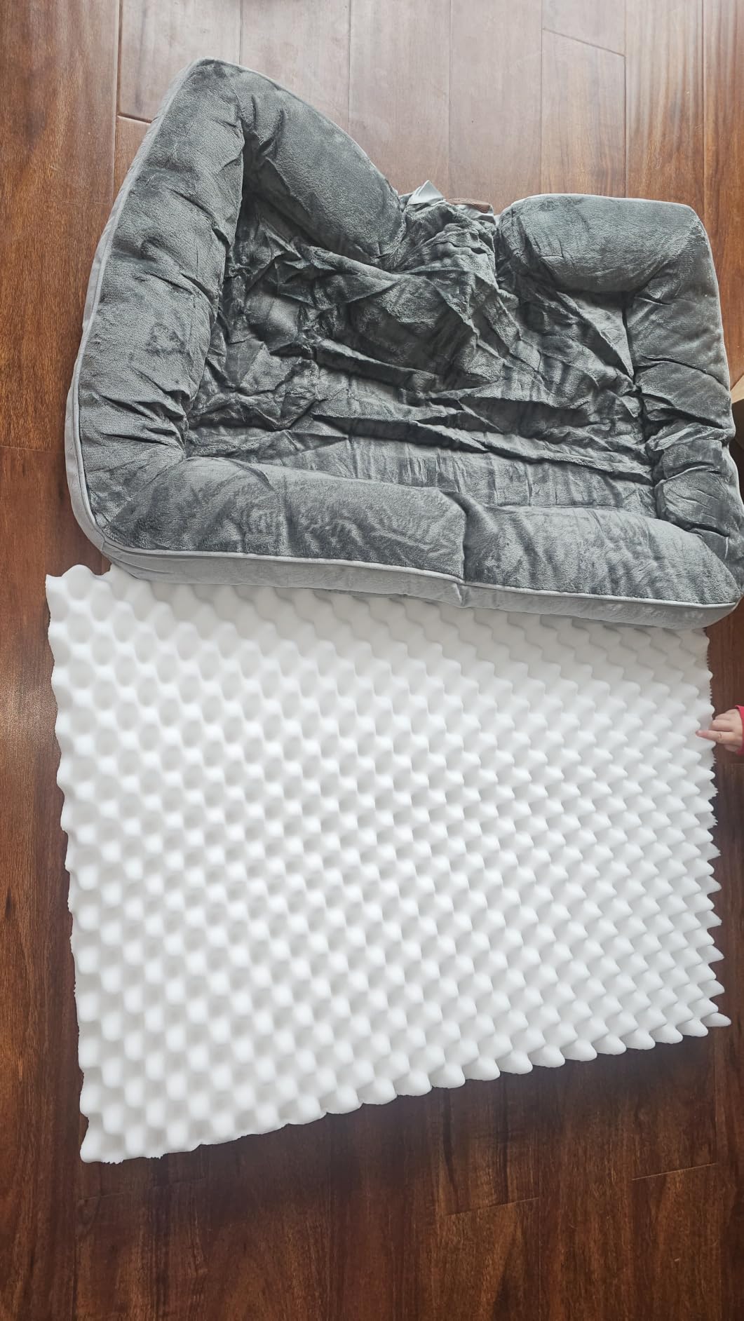 Bedsure Orthopedic Dog Beds for Small Dogs with Removable Washable Cover customer photo 2