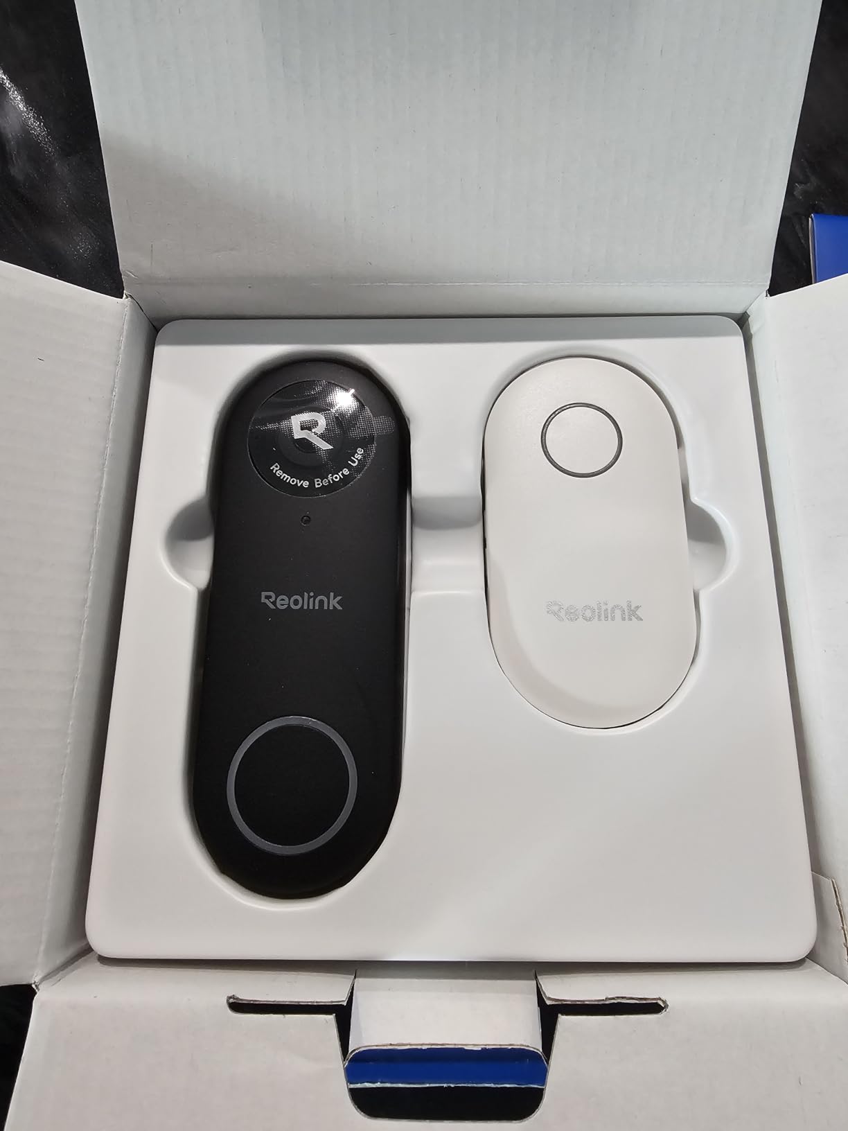 REOLINK Video Doorbell WiFi 2K Wired Camera, 4:3 Wide View Outdoor Camera | No Subscription Local Storage, AI Detection, 5G&2.4G WiFi, Two-Way Talk, Front Door Home Security, Customized Reolink Chime customer photo 2