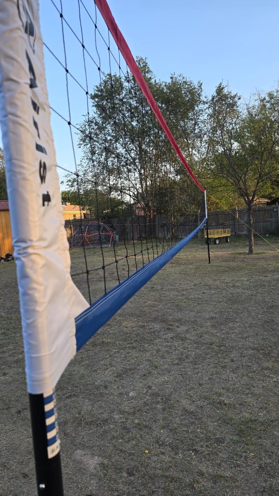 Heavy Duty Volleyball Net Outdoor with Steel Anti-Sag System, Adjustable Aluminum Poles, Professional Volleyball Nets Set for Backyard and Beach, Volleyball and Carrying Bag customer photo 2