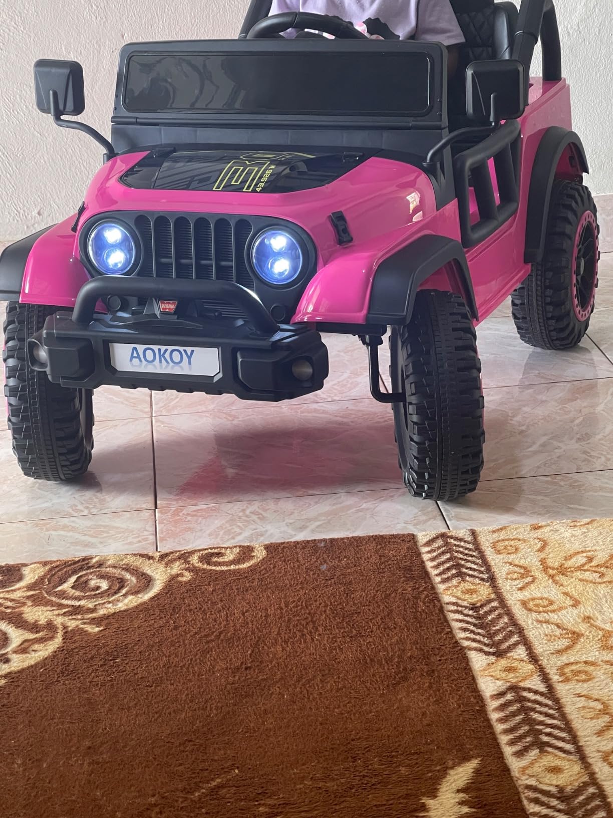 24V Kids Off Road UTV, Battery Powered Ride On Car with Parental Remote customer photo 1