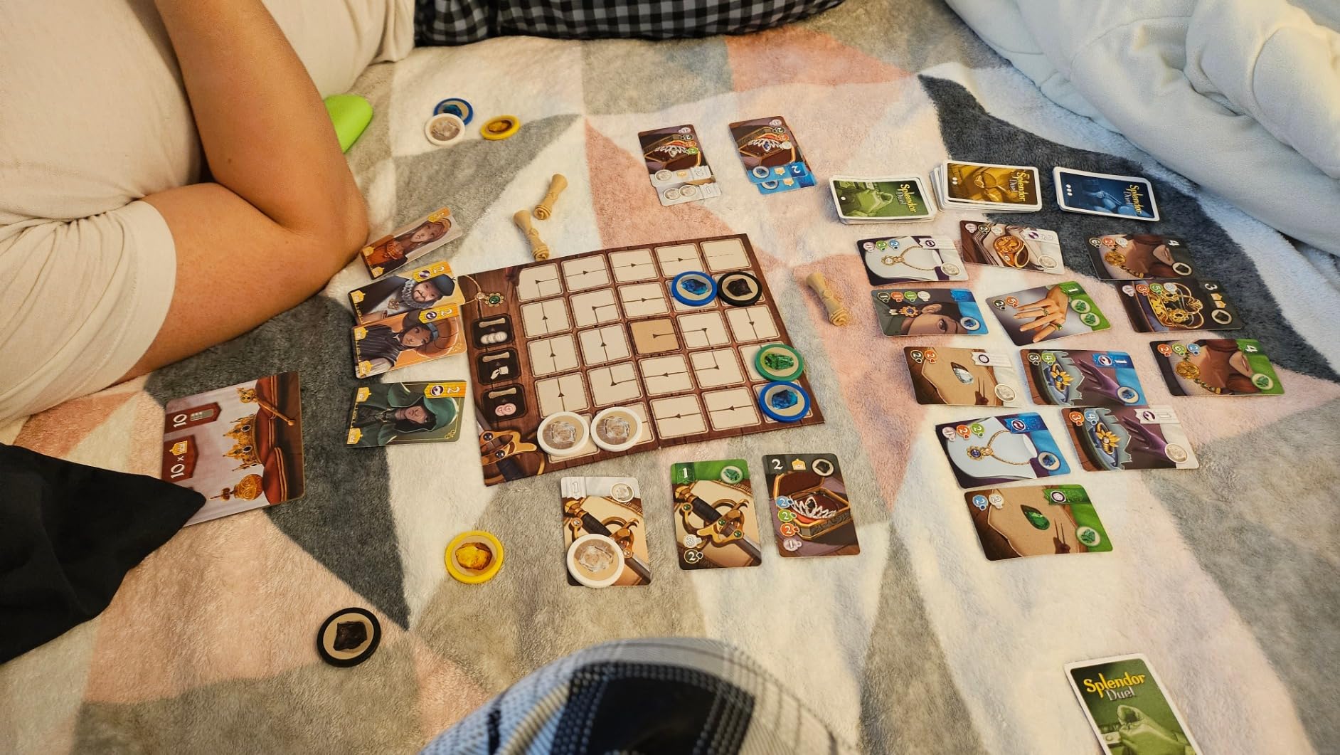 Splendor Duel Board Game - Two-Player Strategy Game for Intense Gem Collecting Battles - Fun Family Game for Kids and Adults, Ages 10+, 2 Players, 30 Minute Playtime, Made by Space Cowboys customer photo 1