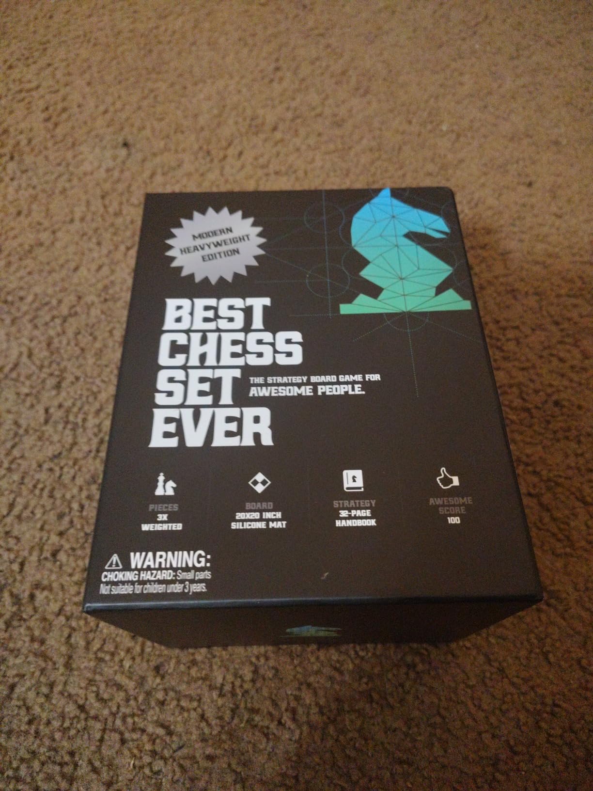 Best Chess Set Ever 3X Professional Chess Set with Weighted Staunton Pieces customer photo 2