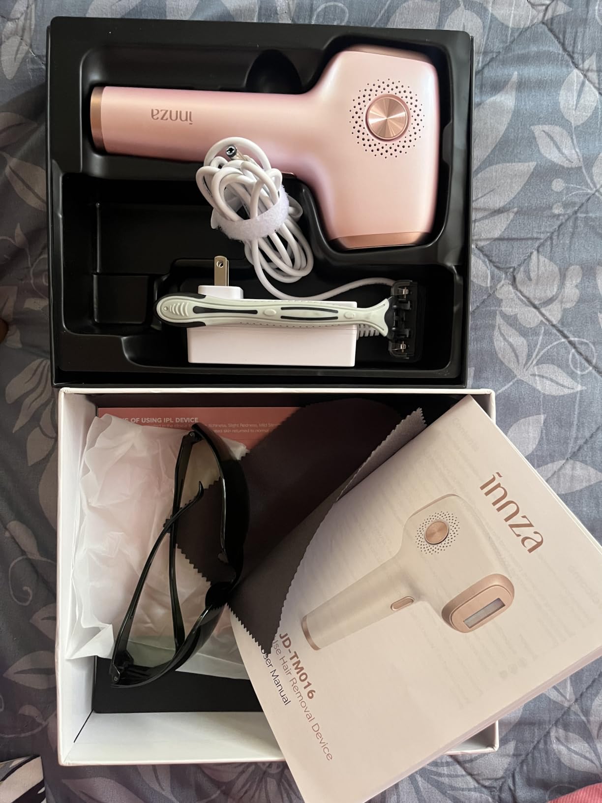 INNZA IPL Hair Removal with Ice Cooling Care Function for Women customer photo 1