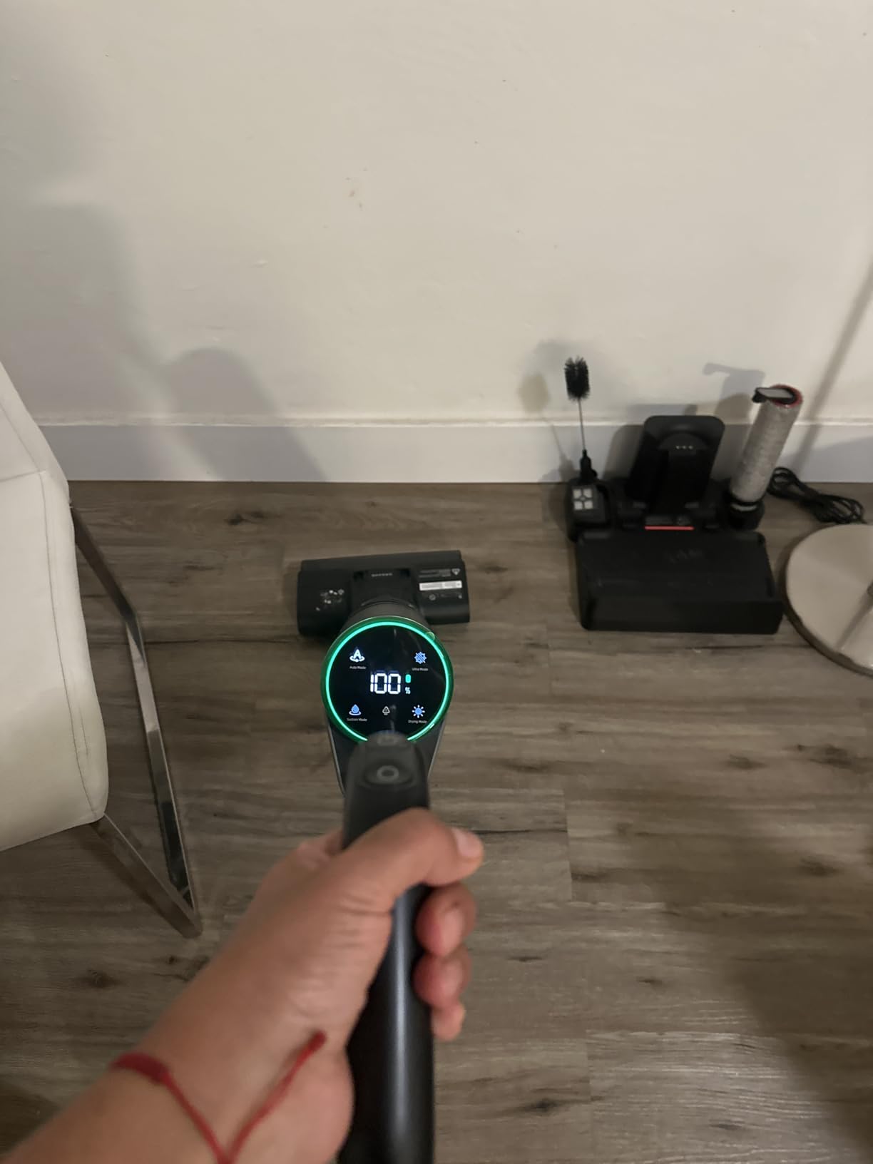 DREAME H12 PRO Vacuum Mop, Wet Dry Vacuum Cleaner for Hard Floor, Vacuum and Mop at The Same Time for Wet & Dry Messes, Auto Self-Cleaning, Edge to Edge Cleaning with Hot Air Drying | Clean Wet & Dry Messes at The Same Time, Auto Self-Cleaning, Hot Air Drying, 4 Cleaning Modes, Digital Display customer photo 2