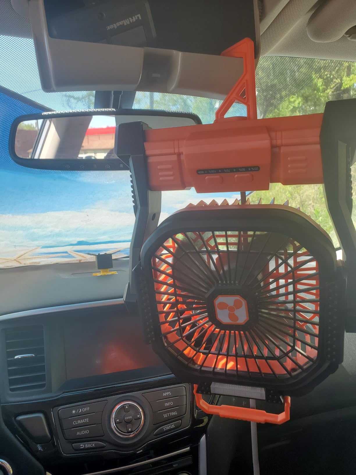 Portable Fan Rechargeable, 20000mAh Cordless Battery Powered Fan with LED Lantern Battery Operated for Travel Bedroom Home Camping Tent Office Beach Desk Fishing Table customer photo 2