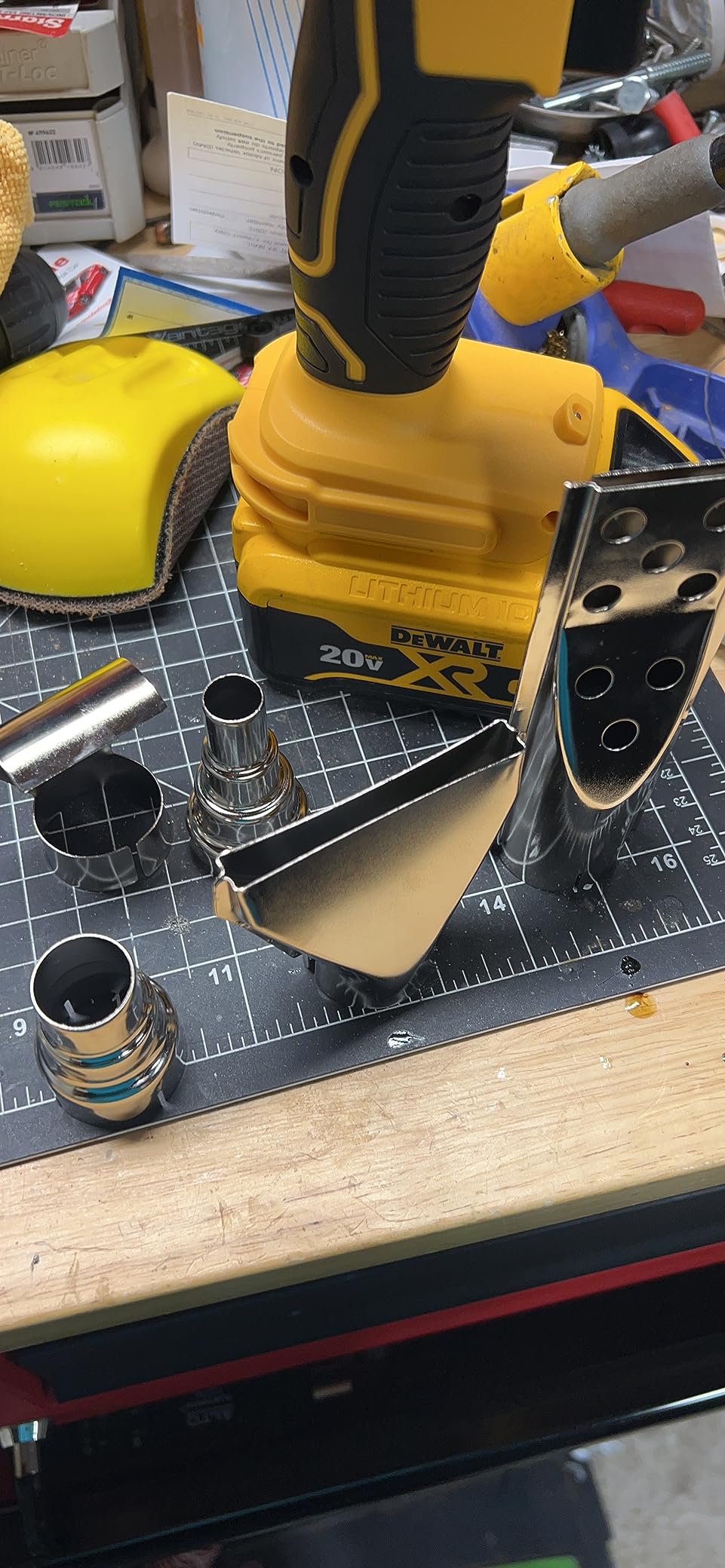 Cordless Heat Gun Compatible with Dewalt 20v Battery (Tool Only) customer photo 1