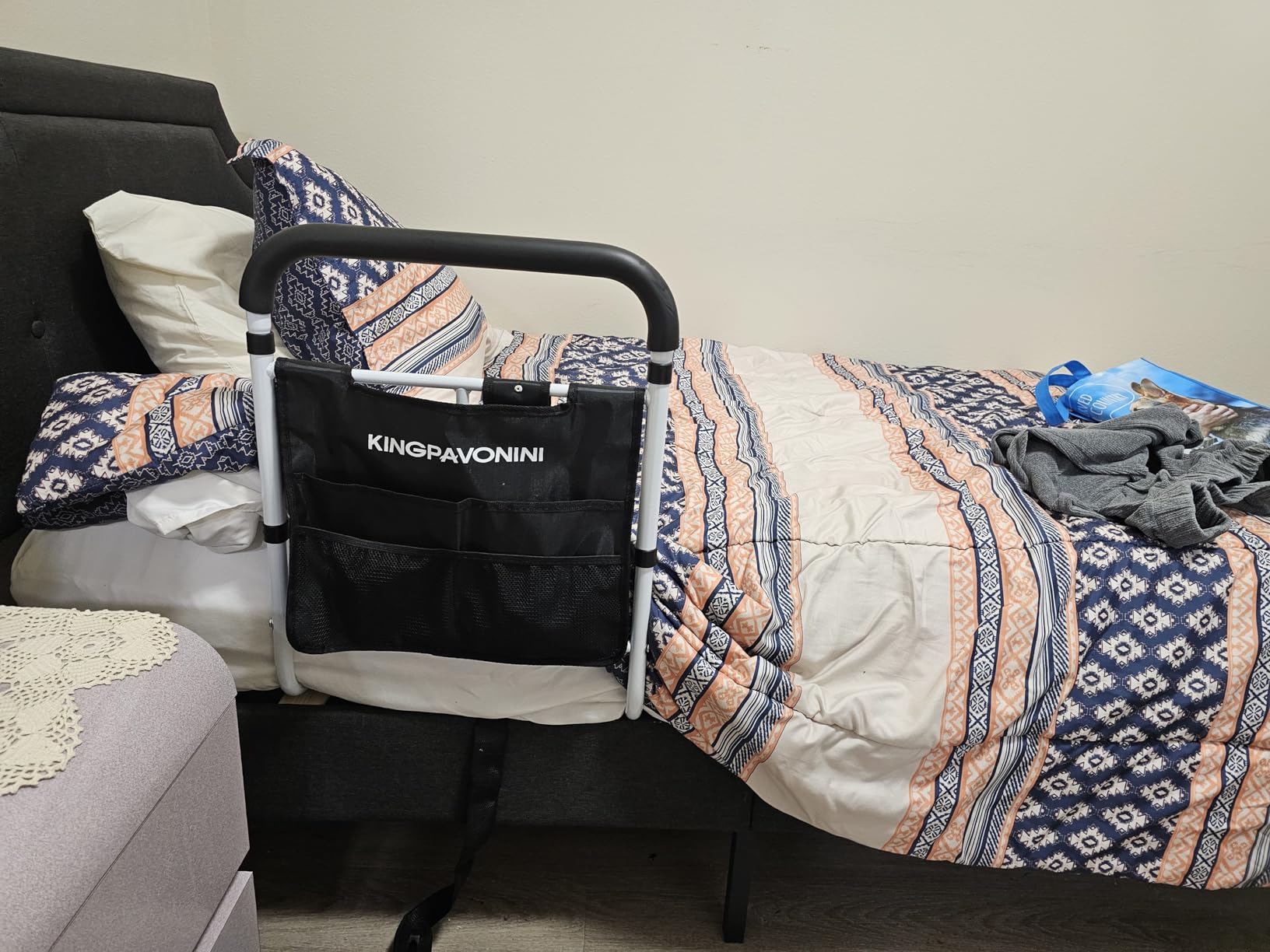 KingPavonini Bed Rails for Elderly Adults Safety, 380 LBS, Model BM03-1 customer photo 1