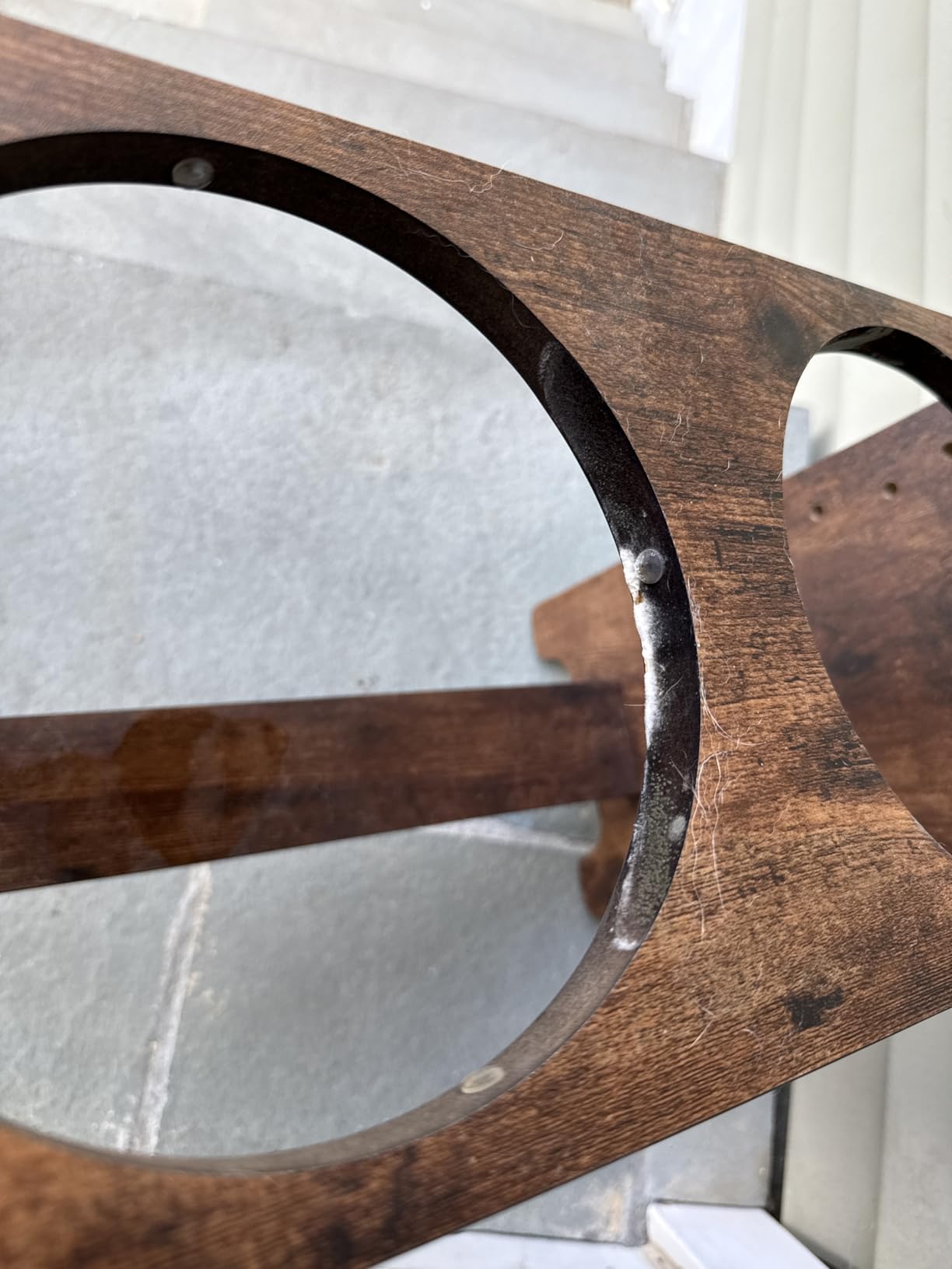 Vantic Elevated Dog Bowls, Adjustable Bowl Stand Large/XLarge, Rustic Brown customer photo 1