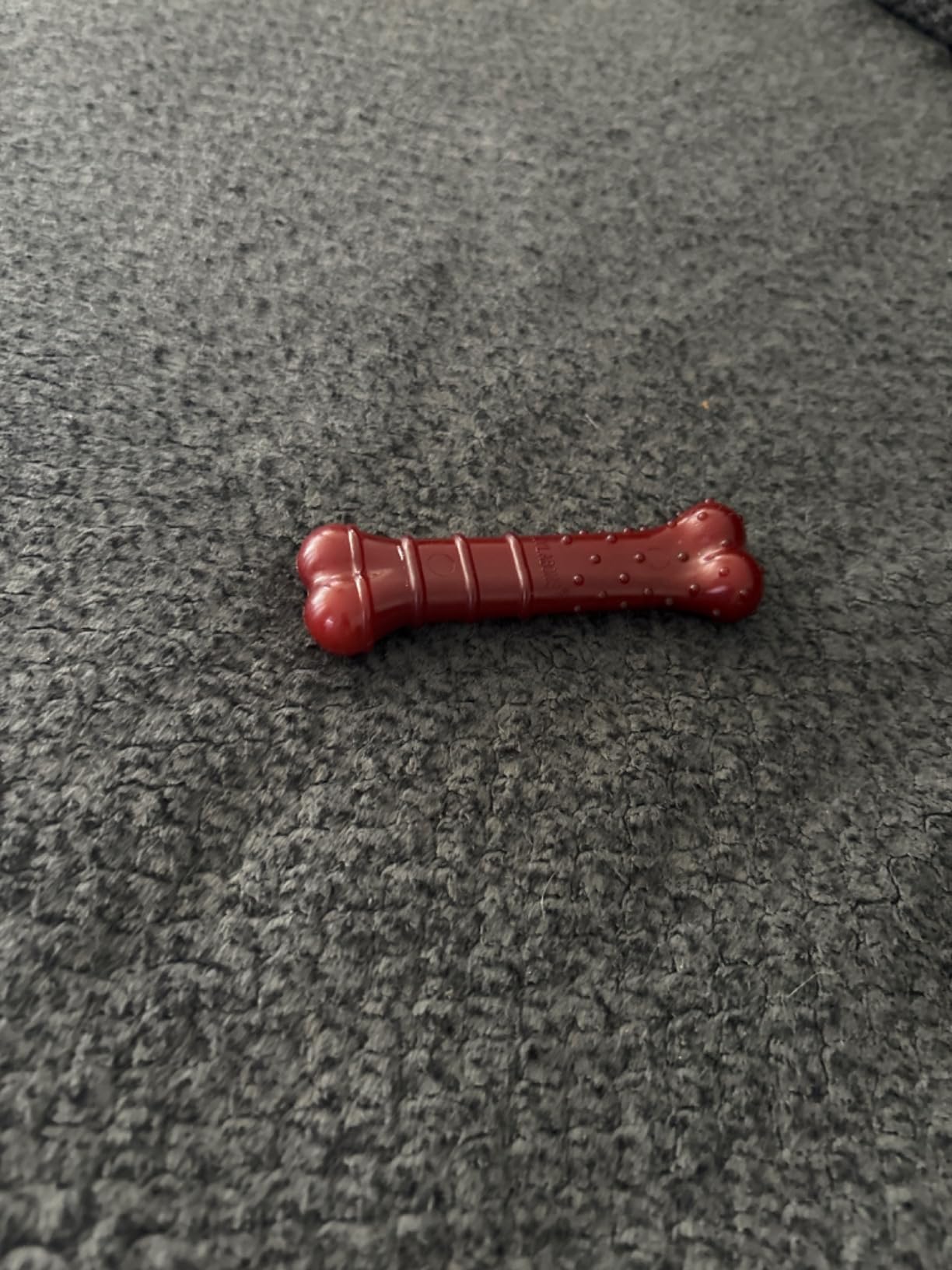 Nylabone Power Chew Basted Blast Dog Chew Toy, Bacon & Steak Flavor customer photo 2