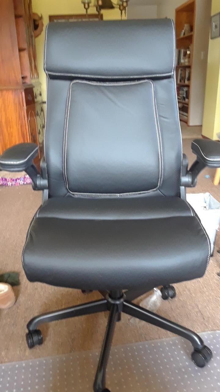 ralex-chair Big and Tall Leather Office Chair, 500lbs for Heavy People customer photo 1