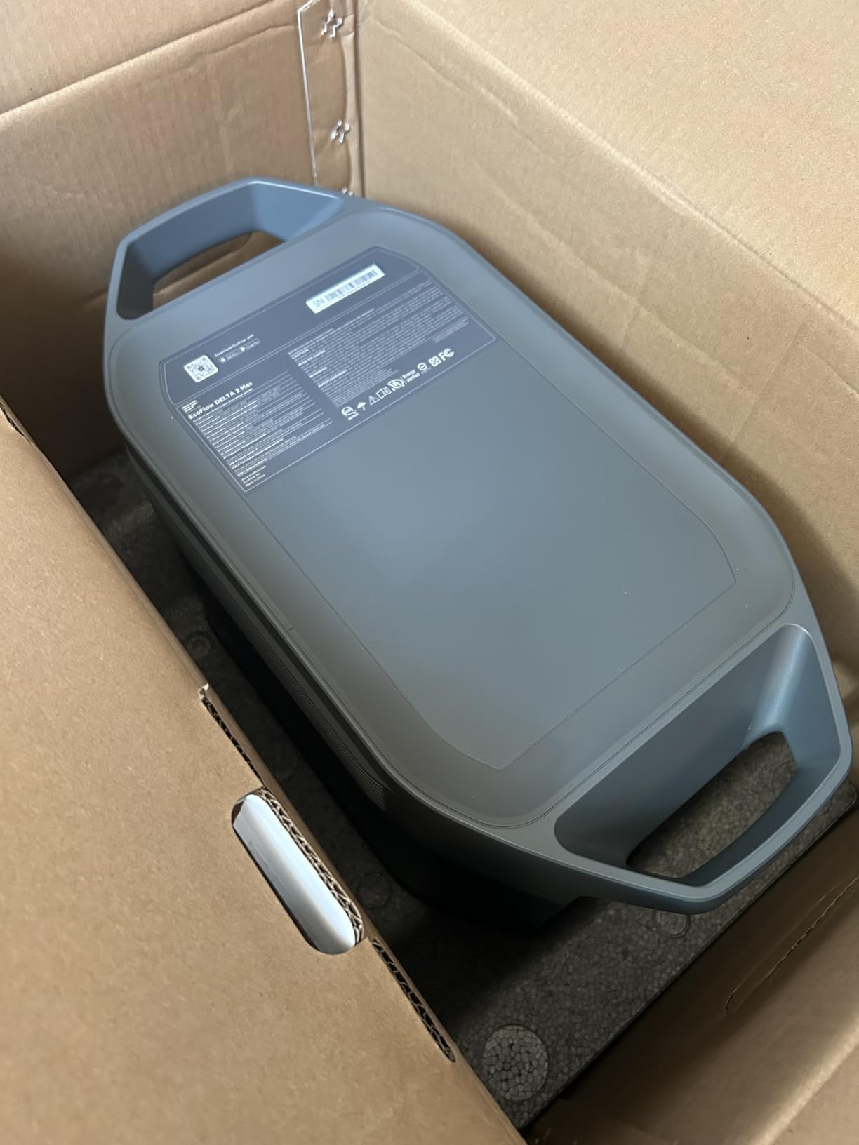 EF ECOFLOW Portable Power Station DELTA 2 Max 2048Wh, 2400W LiFePO4 Battery customer photo 1