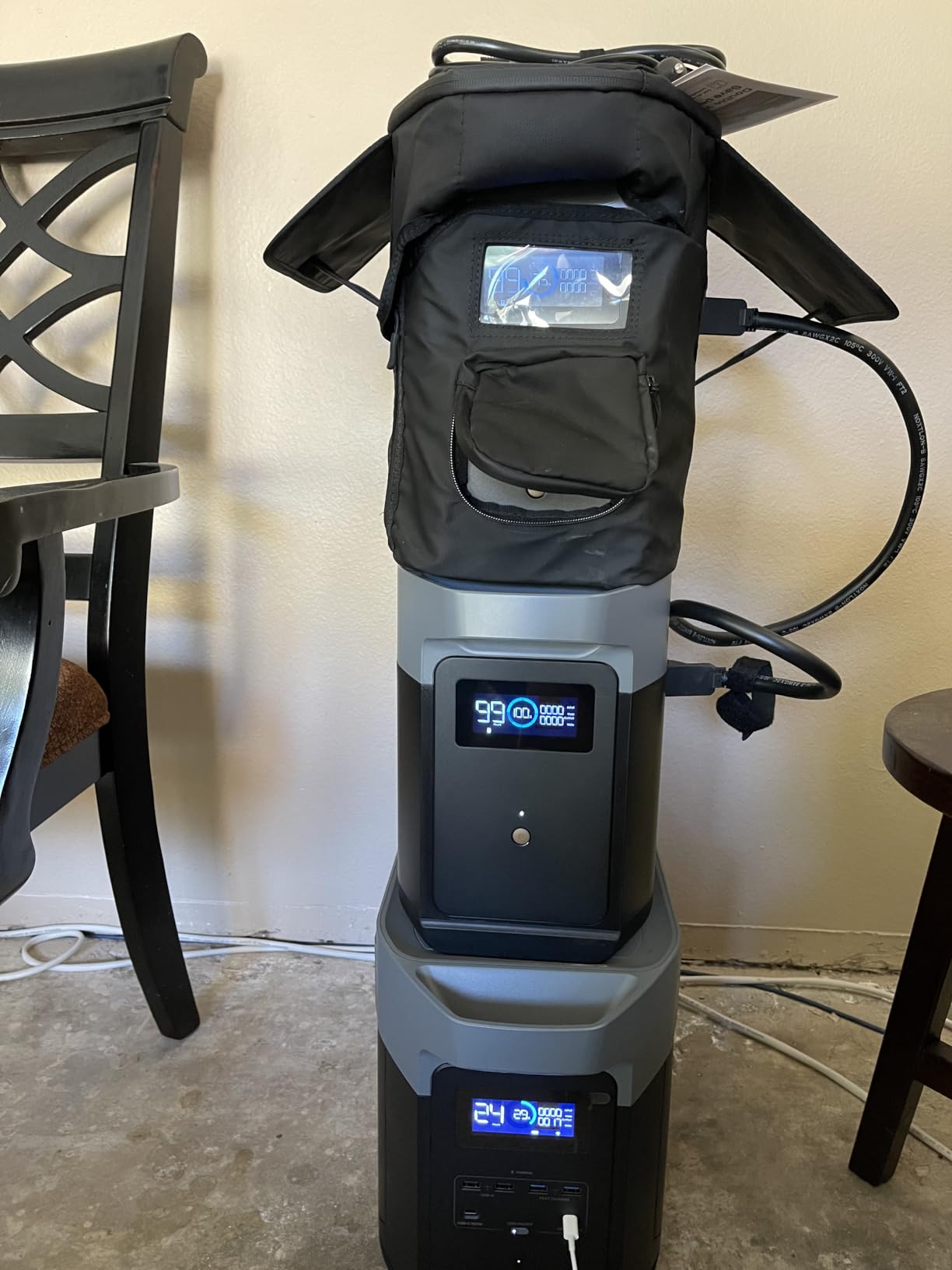 EF ECOFLOW Portable Power Station DELTA 2 Max 2048Wh, 2400W LiFePO4 Battery customer photo 2