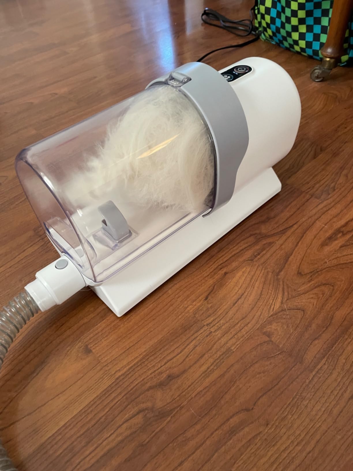 Dog Grooming Kit for Pet Include 4 Hair Clipper Combs 2.5L Vacuum Cleaner and 5 Pet Grooming Tools for Shedding, Low Noise for Home Cleanning customer photo 1