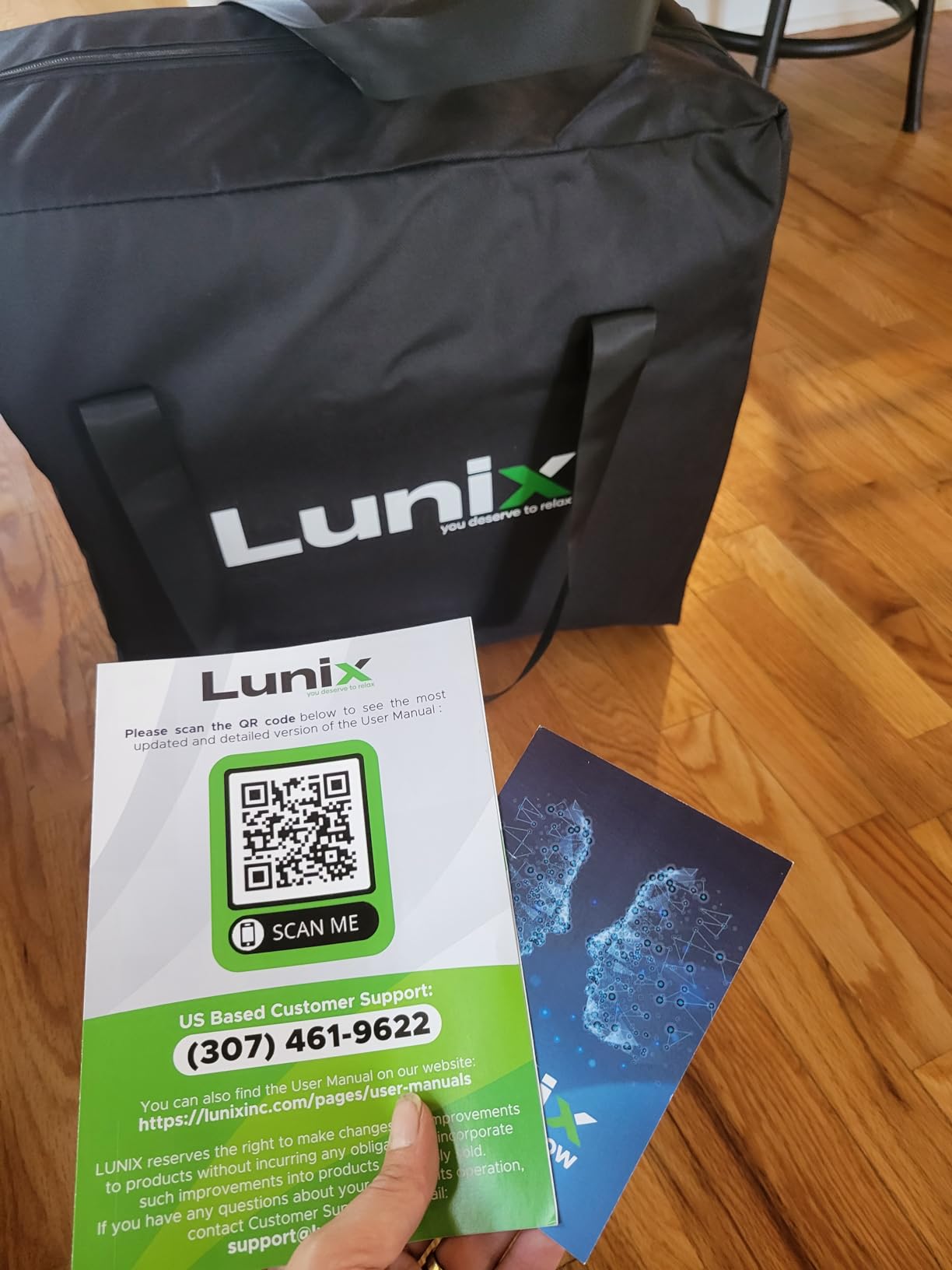 Lunix LX17 Portable Far Infrared Sauna Blanket for Home | Adjustable 77–176°F Far-Infrared Heat with Dual Zippers, Arm Openings & Complete Accessory Set customer photo 1