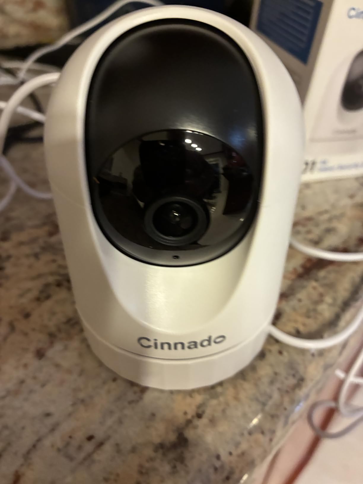 Cinnado 2K Security Camera Indoor for Pet/Dog/Baby with Phone App, D1 1Pack customer photo 1