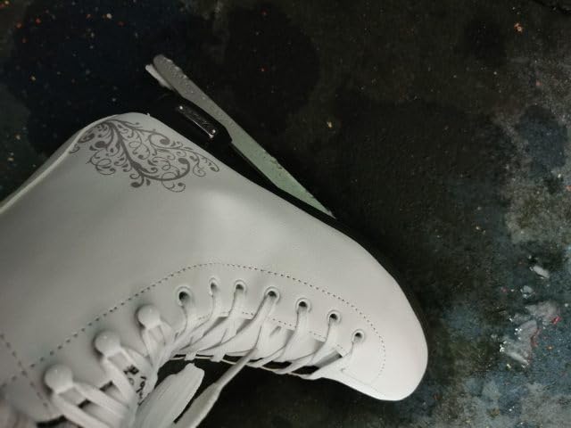Nattork Figure Skates Excellence Stainless Steel Blades Ice Figure Skating with Enhanced Support Strength Performance and Ultimate Comfort for Youth and Adult customer photo 1