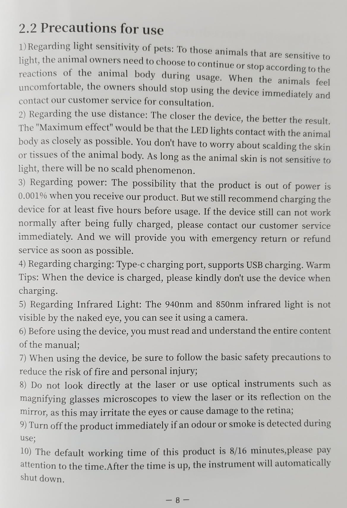 Red Light Therapy for Dogs, Cold Laser Therapy for Pets, Dual Treatment Heads for Joint Discomfort Relief, Muscle Recovery & Skin Care customer photo 2