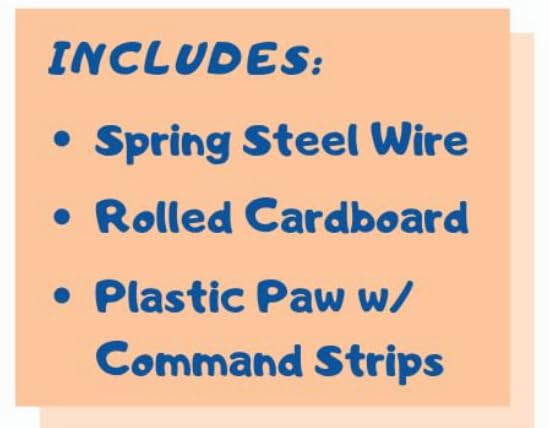 Cat Dancer Interactive Cat Toy - Fun and Fitness for Your Furry Friend - Engaging Paper Roll Attached with 30 Inches Flexible Spring Steel Wire for Playful Cats – 2 Pack customer photo 1