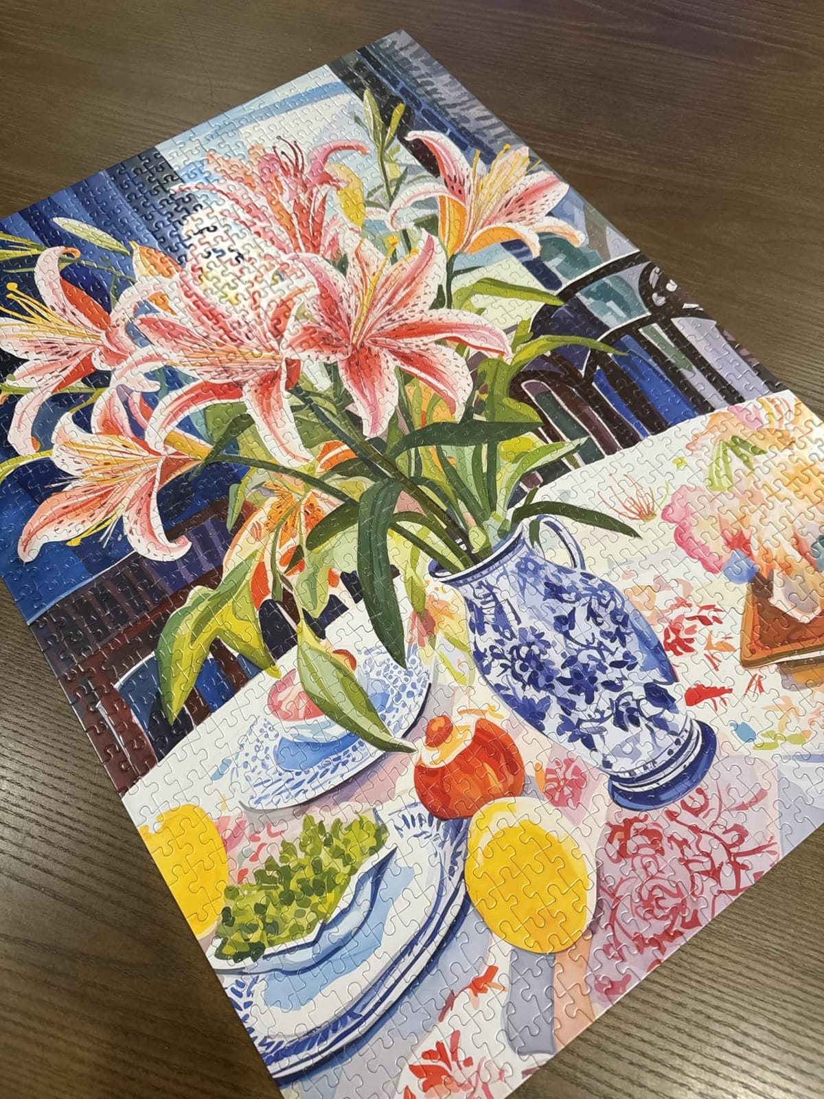 Cross & Glory - Poppies Panorama: Orange Elegance - Jigsaw Puzzles 1000 Pieces for Adults | Floral Puzzle | Vibrant Art | Satin Finish Flower Puzzles for Adults 1000 Pieces | 20 x 27 Inches customer photo 2