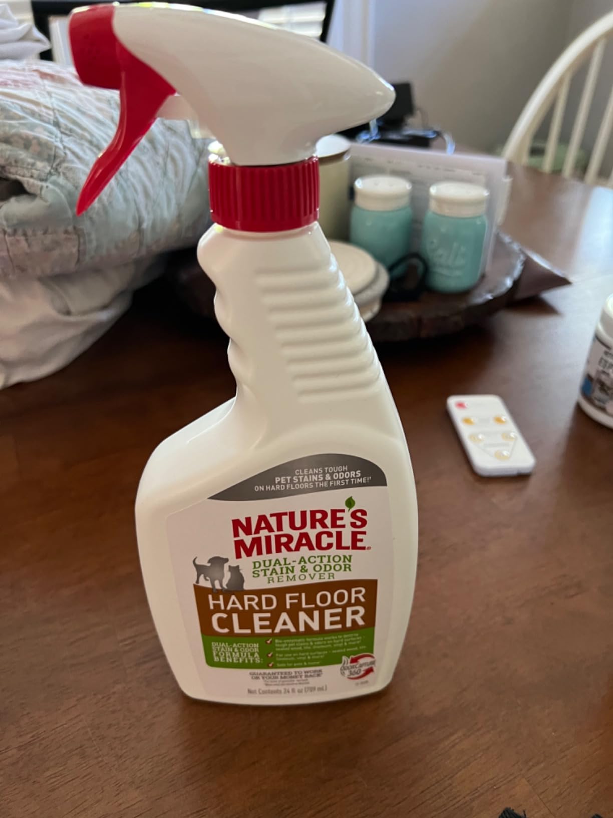 Nature's Miracle Hard Floor Cleaner, Stain & Odor Remover, 24 oz customer photo 2