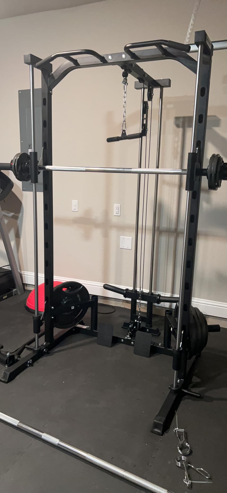 RitFit Smith Machine Power Rack with LAT-Pull Down System customer photo 2