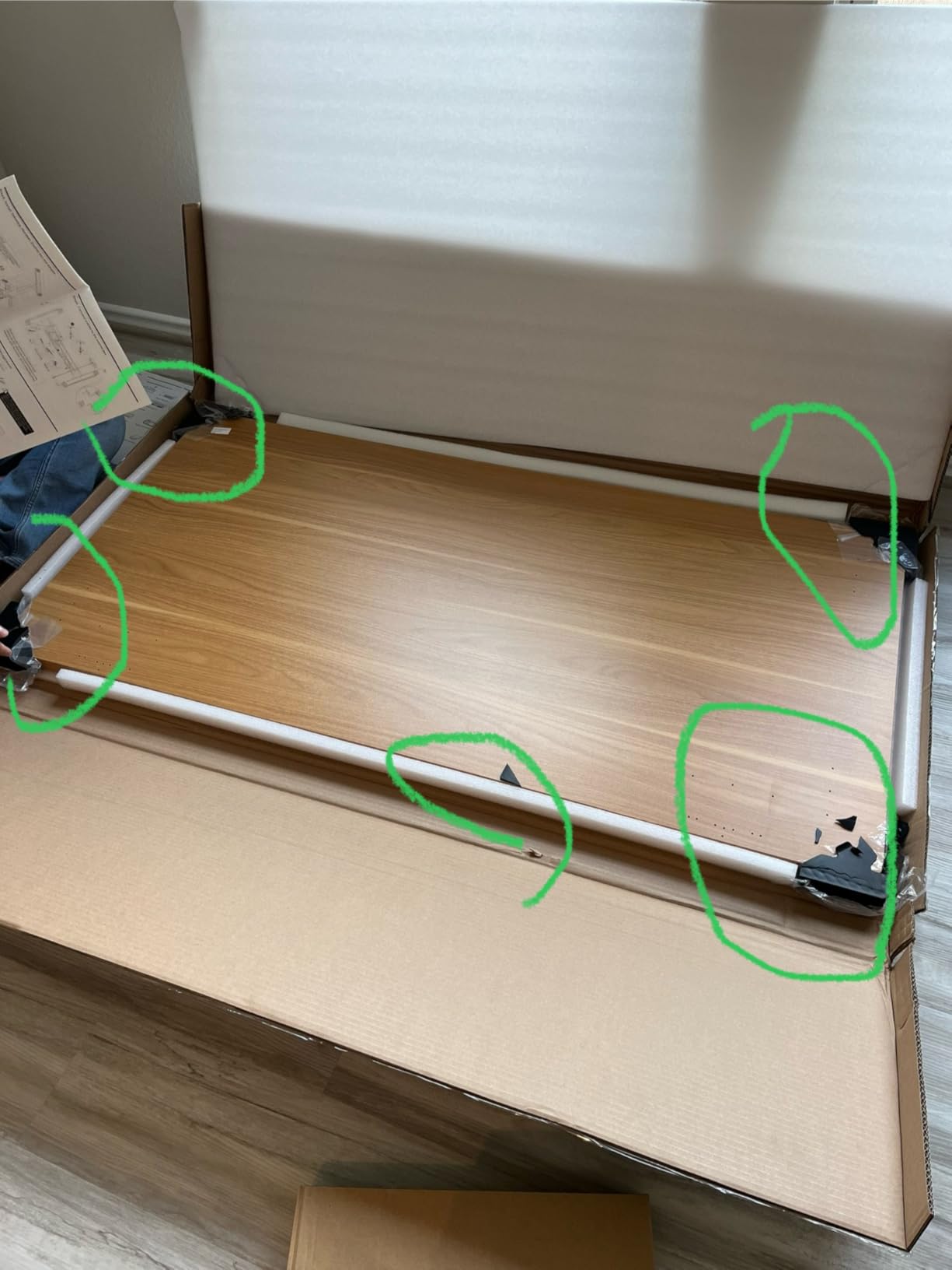 FLEXISPOT E6 MAX Dual Motor 3-Stage Electric Standing Desk, 55 x 28 customer photo 1