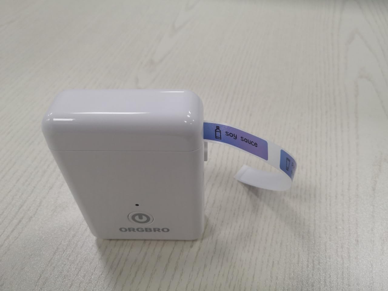 ORGBRO Label Maker Machine with Tape, X1 Bluetooth Mini Label Printer customer photo 2