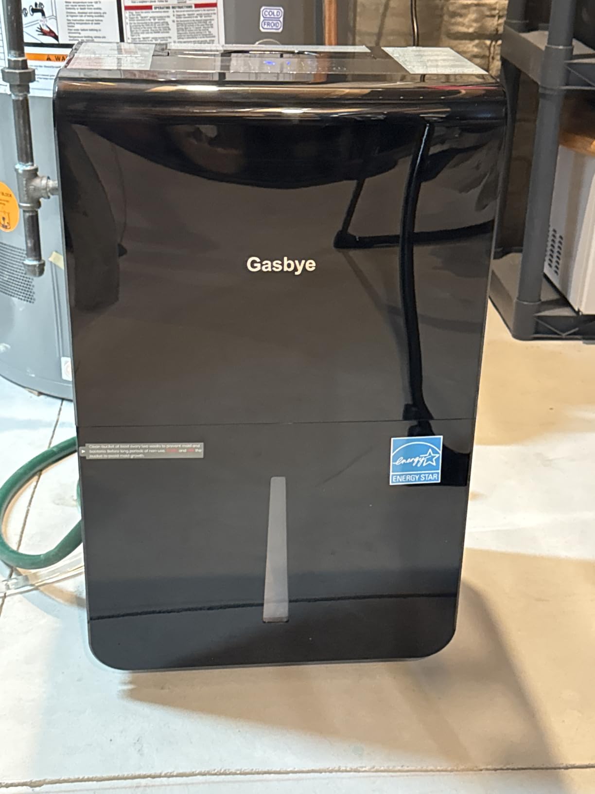 Gasbye 6000 Sq.Ft 2026 Energy Star Dehumidifier for Basement Max 115Pints/D customer photo 1