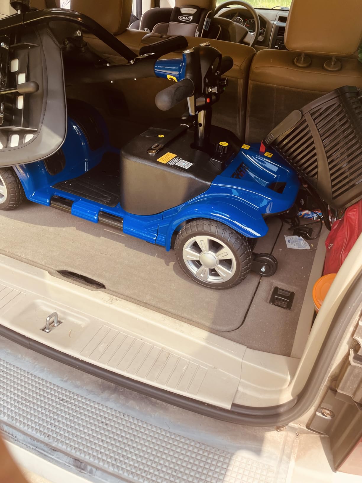 Mobility Scooter for Adults & Senior, Foldable 4 Wheels Electric Scooter customer photo 1