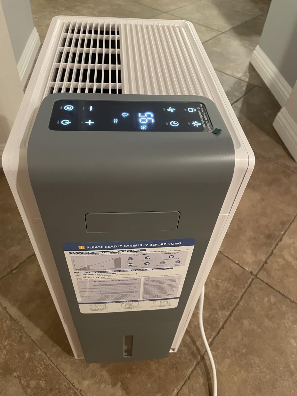 AEOCKY 5500 Sq.Ft Energy Star Most Efficient 2025 Dehumidifier Max 80Pint/D customer photo 1