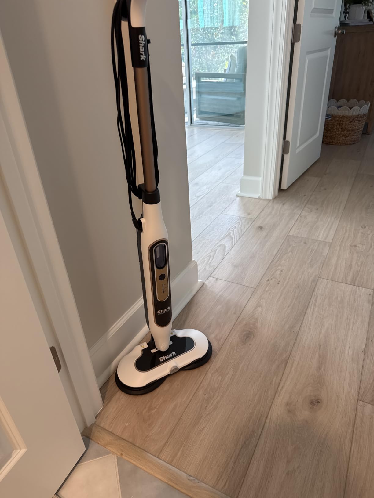Shark Steam & Scrub with Steam Blaster Technology, White, S8201 customer photo 2