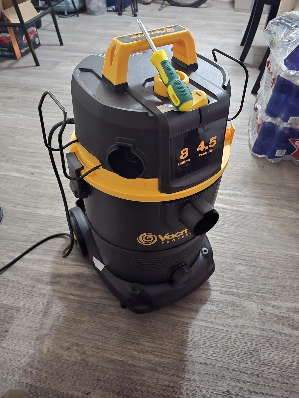 Vacmaster Professional VDK811PW 0201 8 Gal Wet/Dry Vac Self-Cleaning Filter customer photo 2