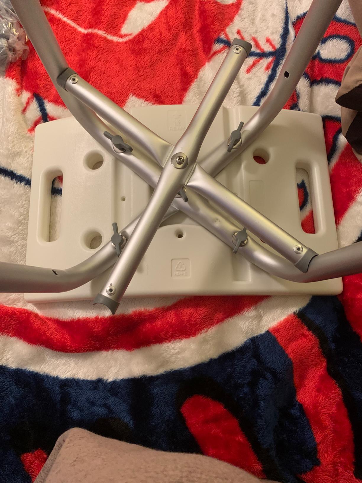 Dr Kay's Shower Chair for Inside Shower Bench for Bathtub 350lb Support customer photo 2