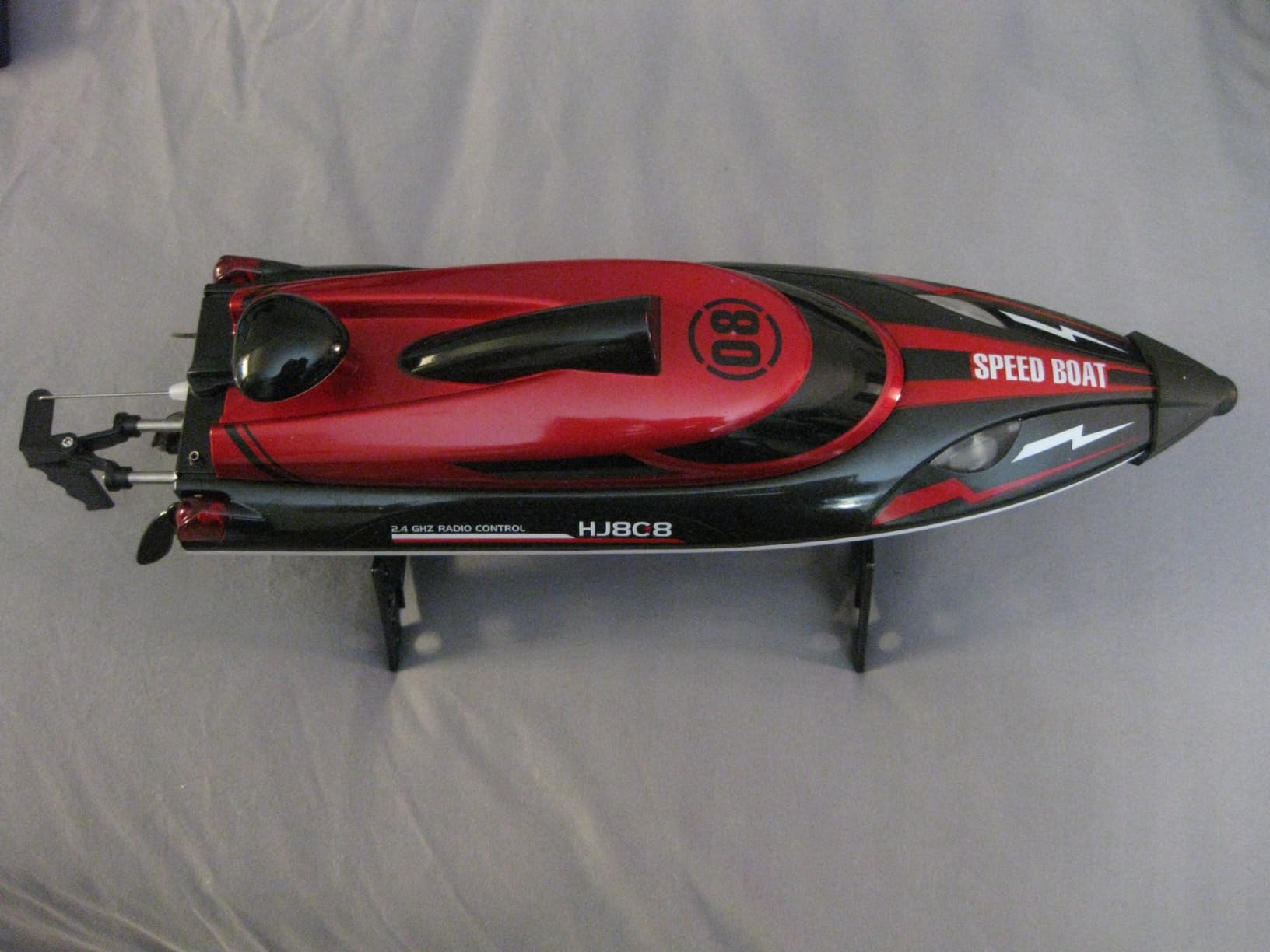 14 Inch RC Boat High Speed Remote Control Boat for Kids and Adults, 2.4GHz Outdoor Water Toy 23+ MPH Race Boat for Pool Lake & Great River customer photo 2