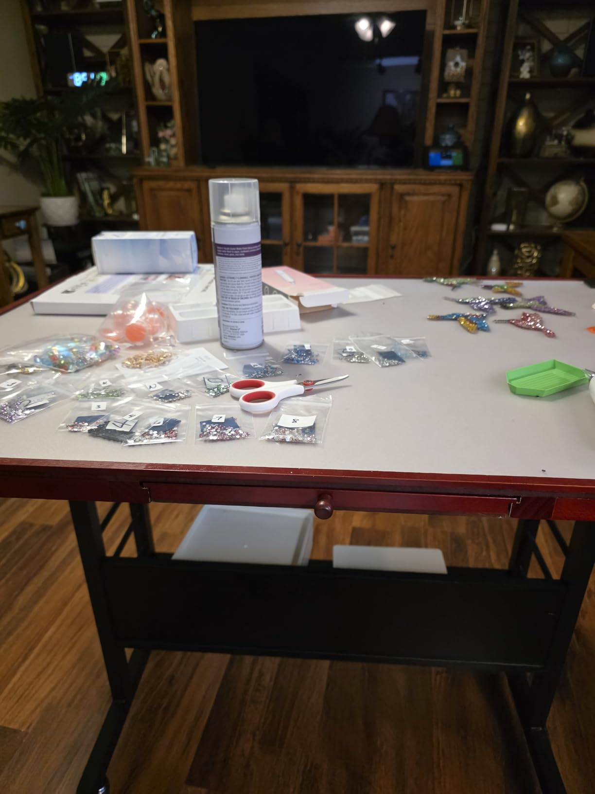 Becko US 1500 Piece Tilting Puzzle Table with 5 Drawers & Protective Cover customer photo 2