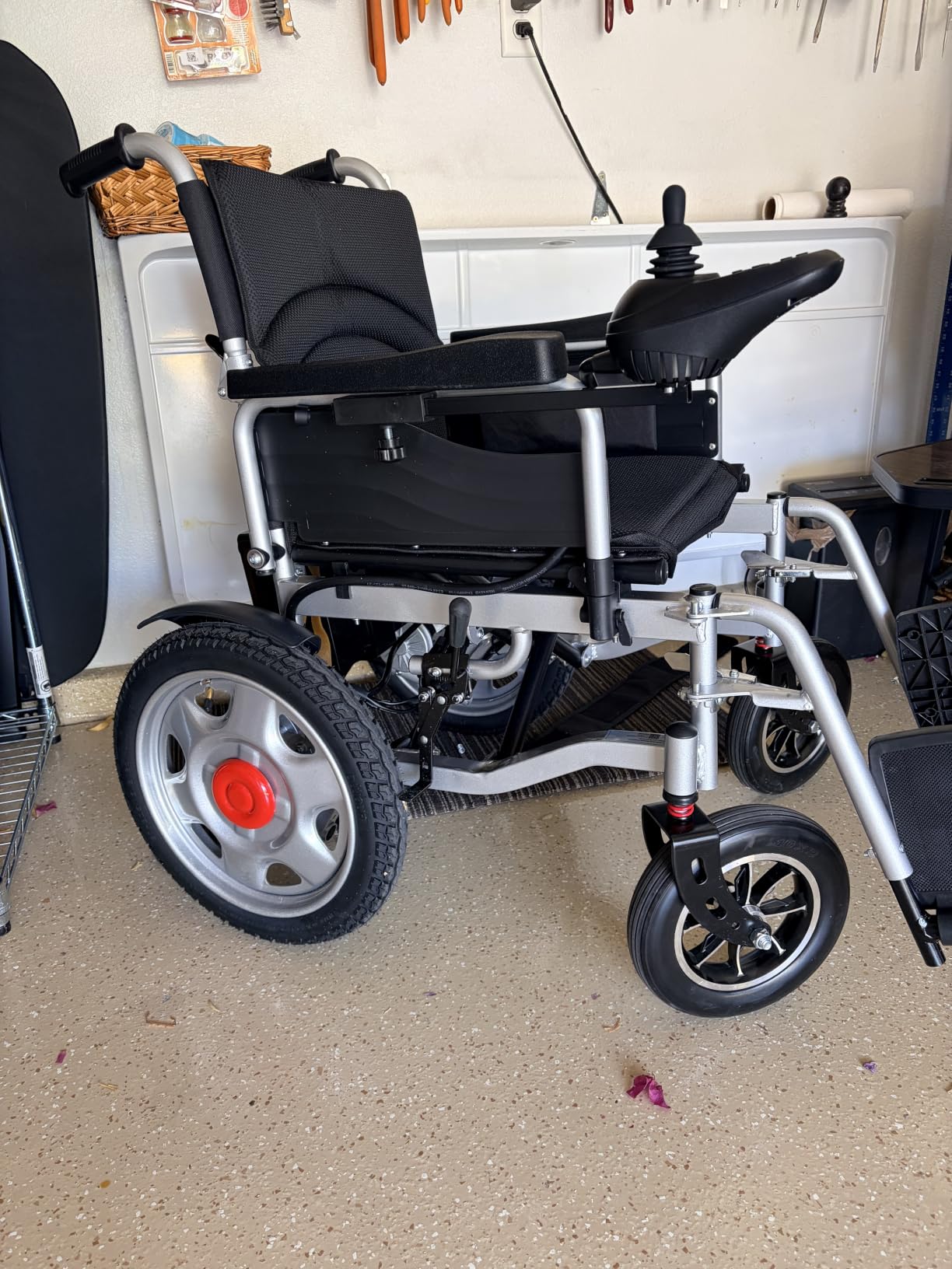 400LB Capacity Heavy-Duty Electric Wheelchair for Adults,Seniors customer photo 2