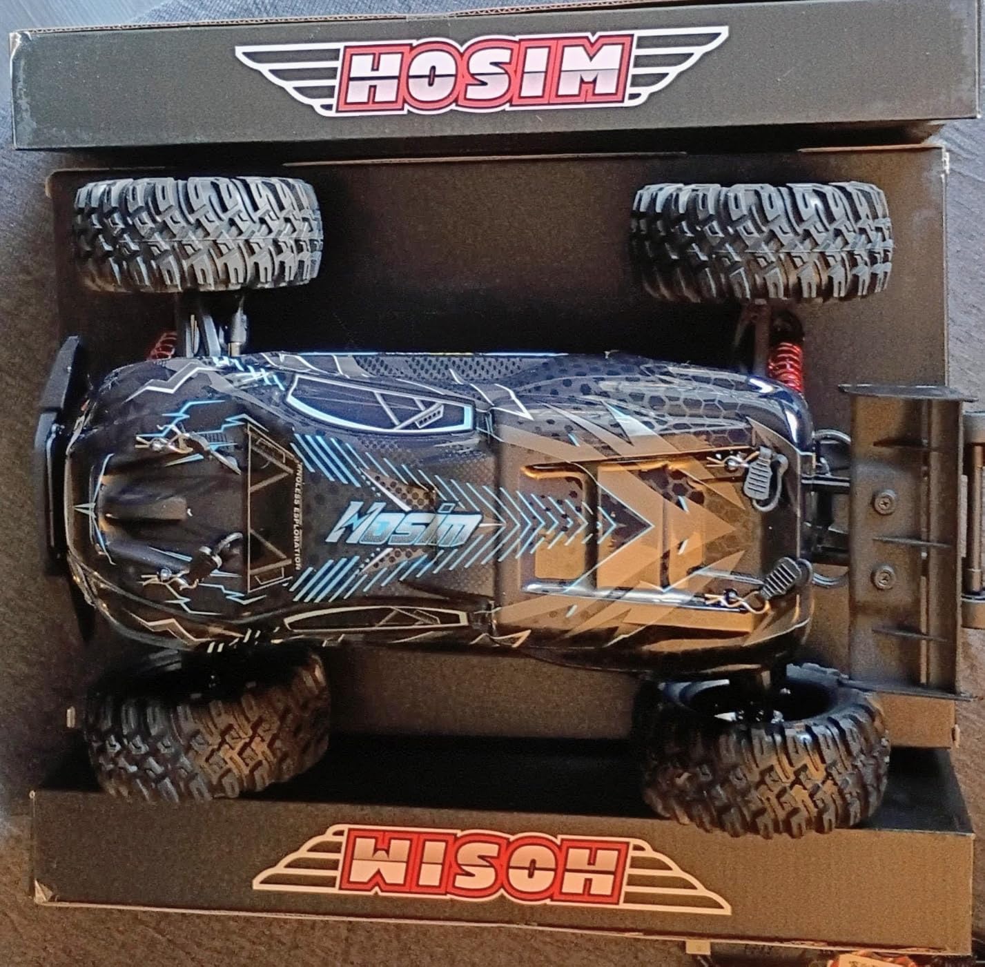 Hosim 1/10 Off Road RC Cars Fast 68KM/H, RTR Brushless RC Car for Adults customer photo 1