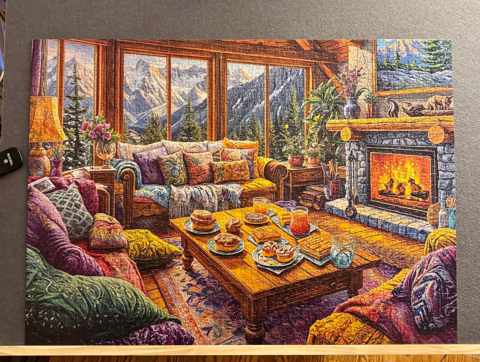 Owl Family Puzzles for Adults 1000 Pieces, Puzzles with Letters on Back, Impossible Hard Difficult Challenging, Precise Interlocking Pieces, Home Wall Decoration & Ideal Gift customer photo 1