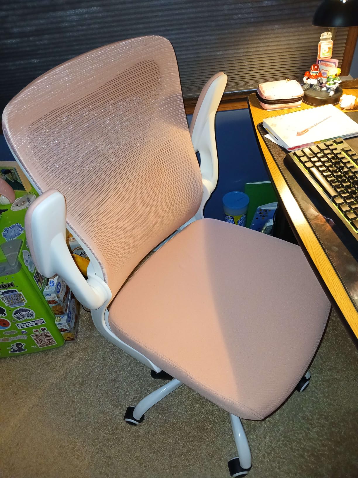 Office Chair: 330LBS Mesh Ergonomic Desk Chair Comfy with 3D Lumbar& Swivel customer photo 1