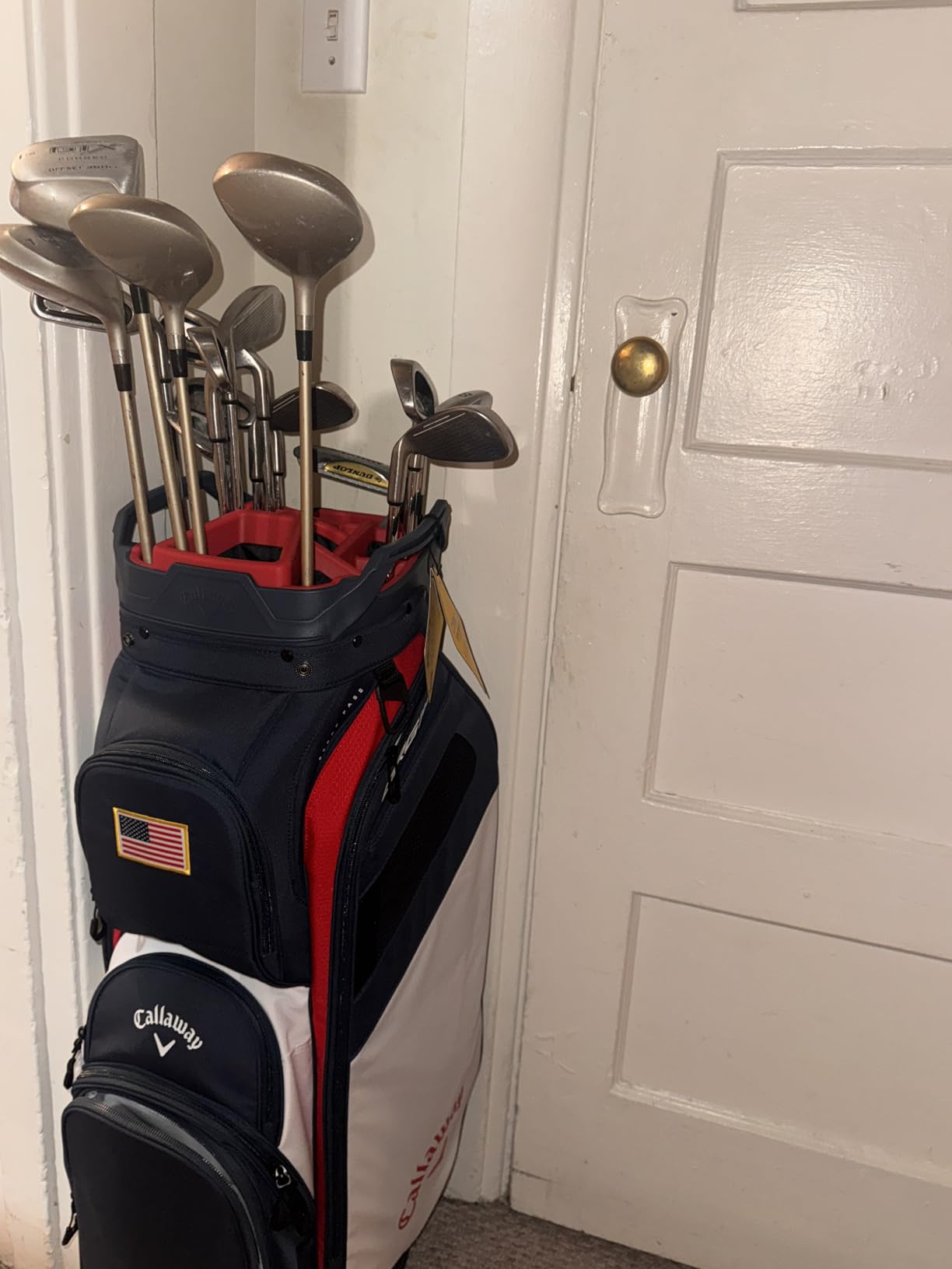 Callaway Golf ORG 14 Cart Bag (Navy/Flow Yellow) customer photo 2