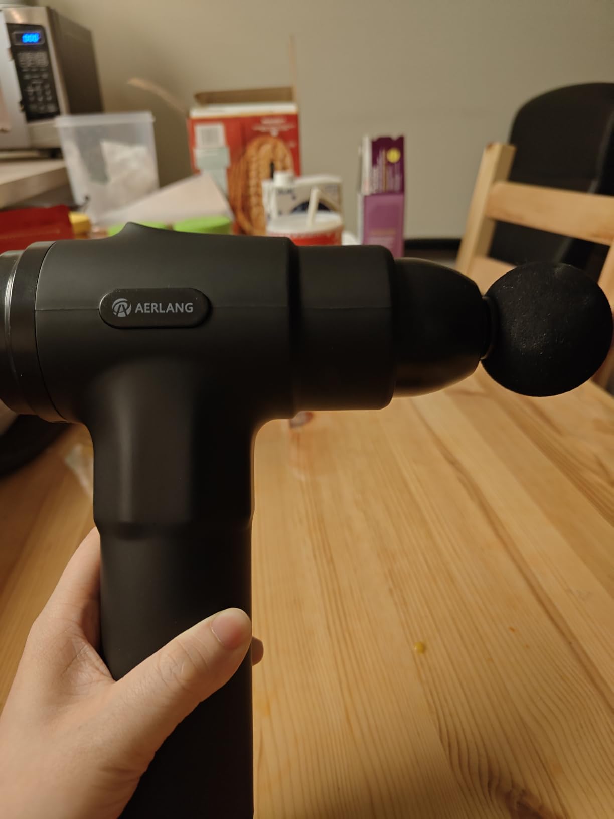 Massage Gun with Heat Massager Deep Tissue Muscle Massager Gifts for Men customer photo 1