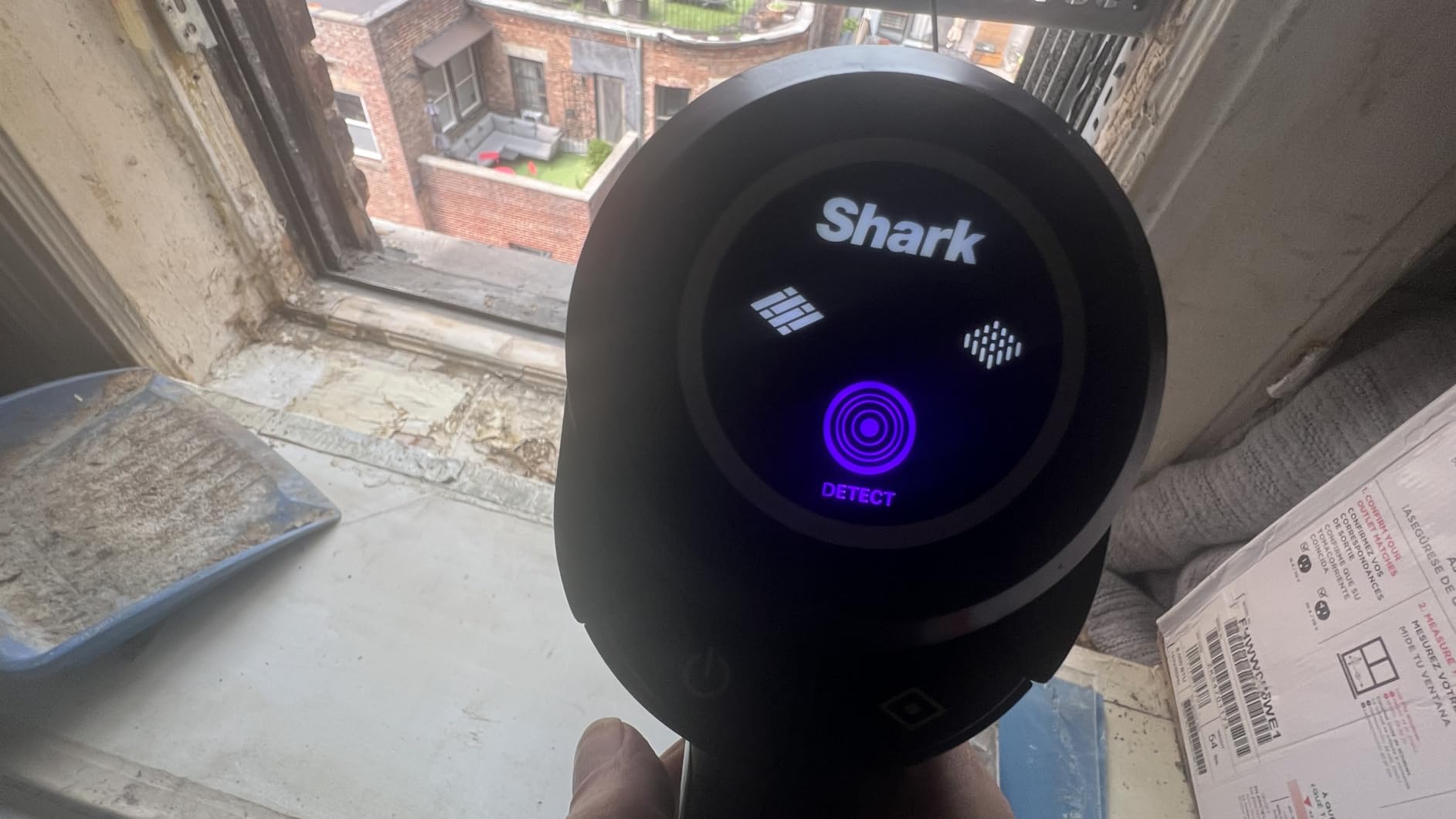 Shark PowerDetect Corded Stick Vacuum, Self-Cleaning, Eggplant, HZ4002 customer photo 2