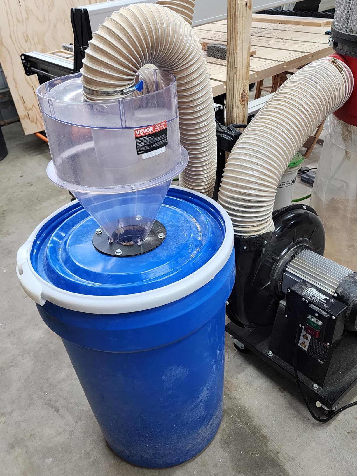 VEVOR Cyclone Dust Separator, 4