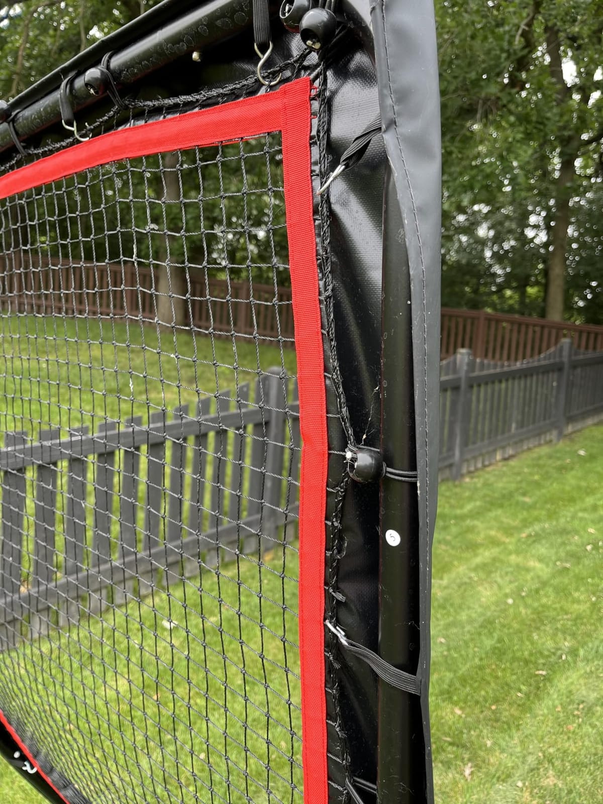 ZEALFEEL Lacrosse Rebounder with 5 Adjustable Angles, 4x6FT/4x7FT customer photo 2